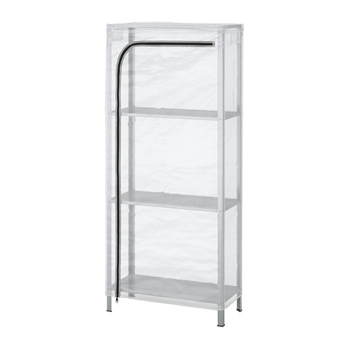 HYLLIS shelving unit with cover