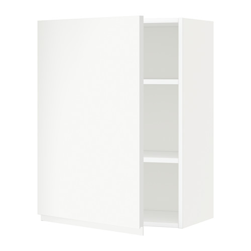 METOD wall cabinet with shelves