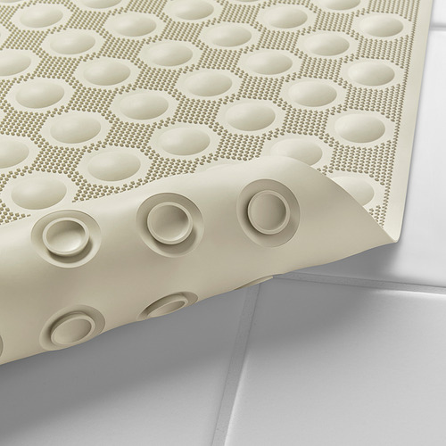 BLÅSJÖN bathtub mat, beige, 33x84 cm IKEA Hong Kong and Macau
