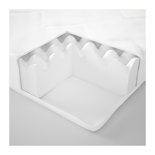 VIMSIG foam mattress for extendable bed