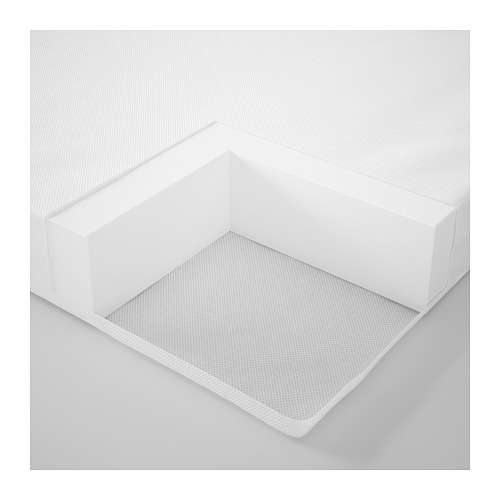 PLUTTEN foam mattress for extendable bed
