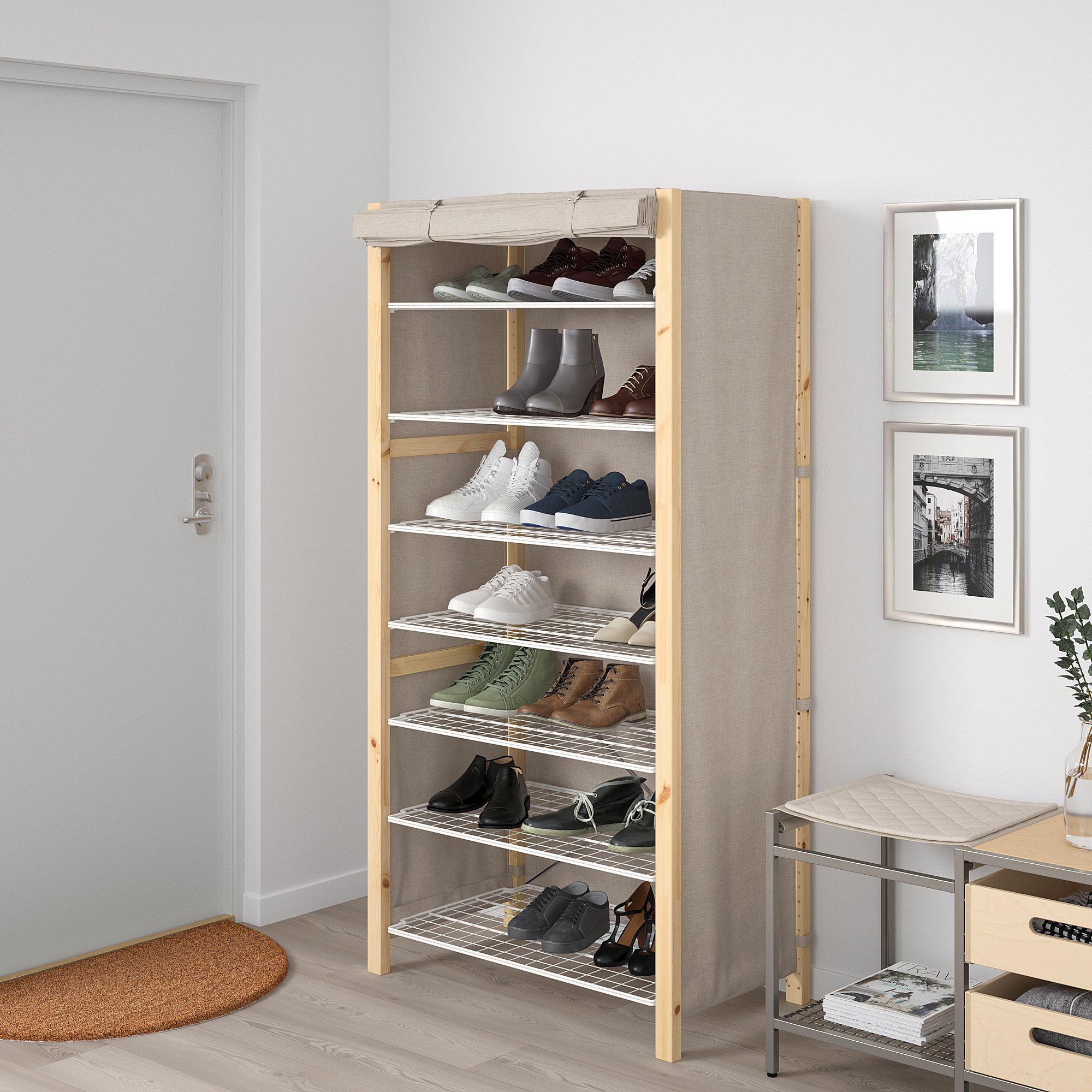 IVAR shelving unit with cover IKEA Hong Kong and Macau