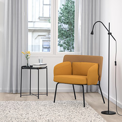 BINGSTA - 扶手椅, Vissle 深灰色/Kabusa 深灰色 | IKEA 香港及澳門 - PE765307_S3