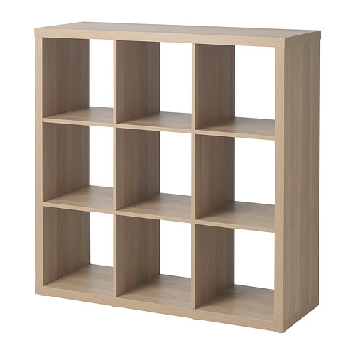 KALLAX - 層架組合, 染白橡木紋, 112x112 厘米 | IKEA 香港及澳門 - PE850530_S4