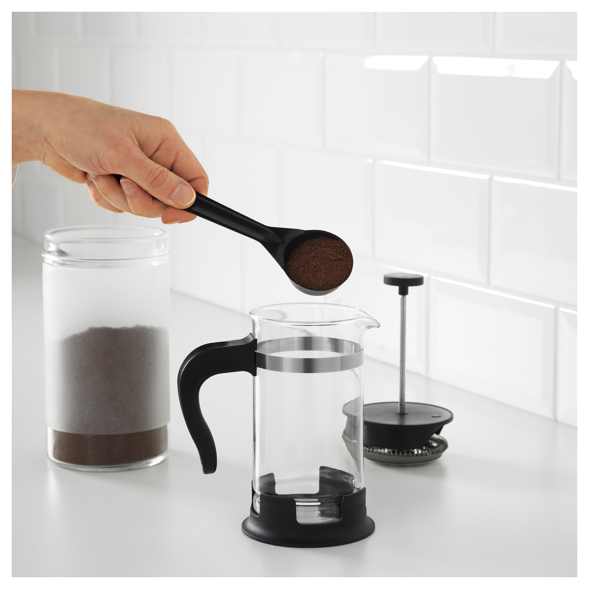 UPPHETTA coffee/tea maker, glass/stainless steel IKEA Hong Kong