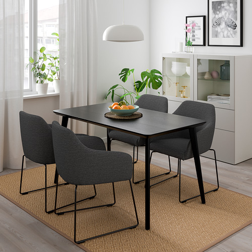 LISABO/TOSSBERG table and 4 chairs