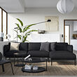 ÄPPLARYD 3-seat sofa with chaise longue