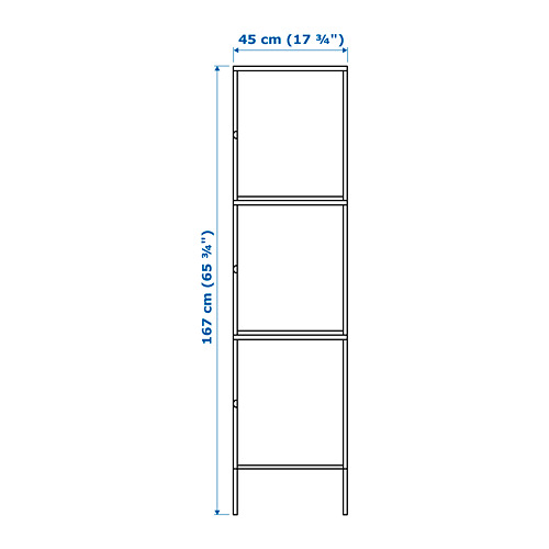 HÄLLAN storage combination with doors