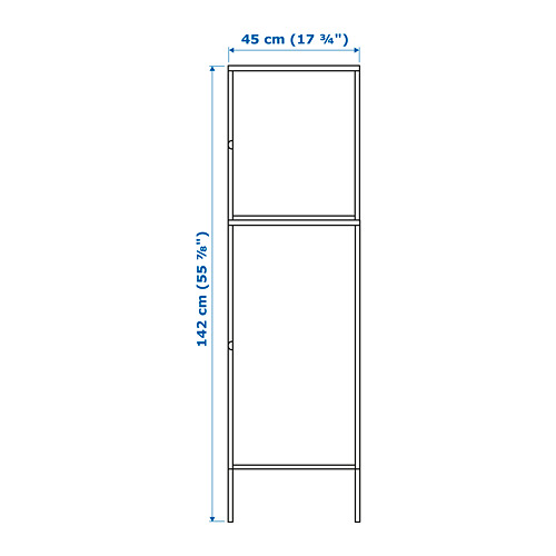 HÄLLAN storage combination with doors