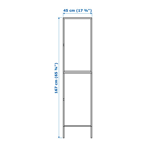 HÄLLAN storage combination with doors