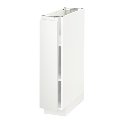 METOD base cabinet with shelves