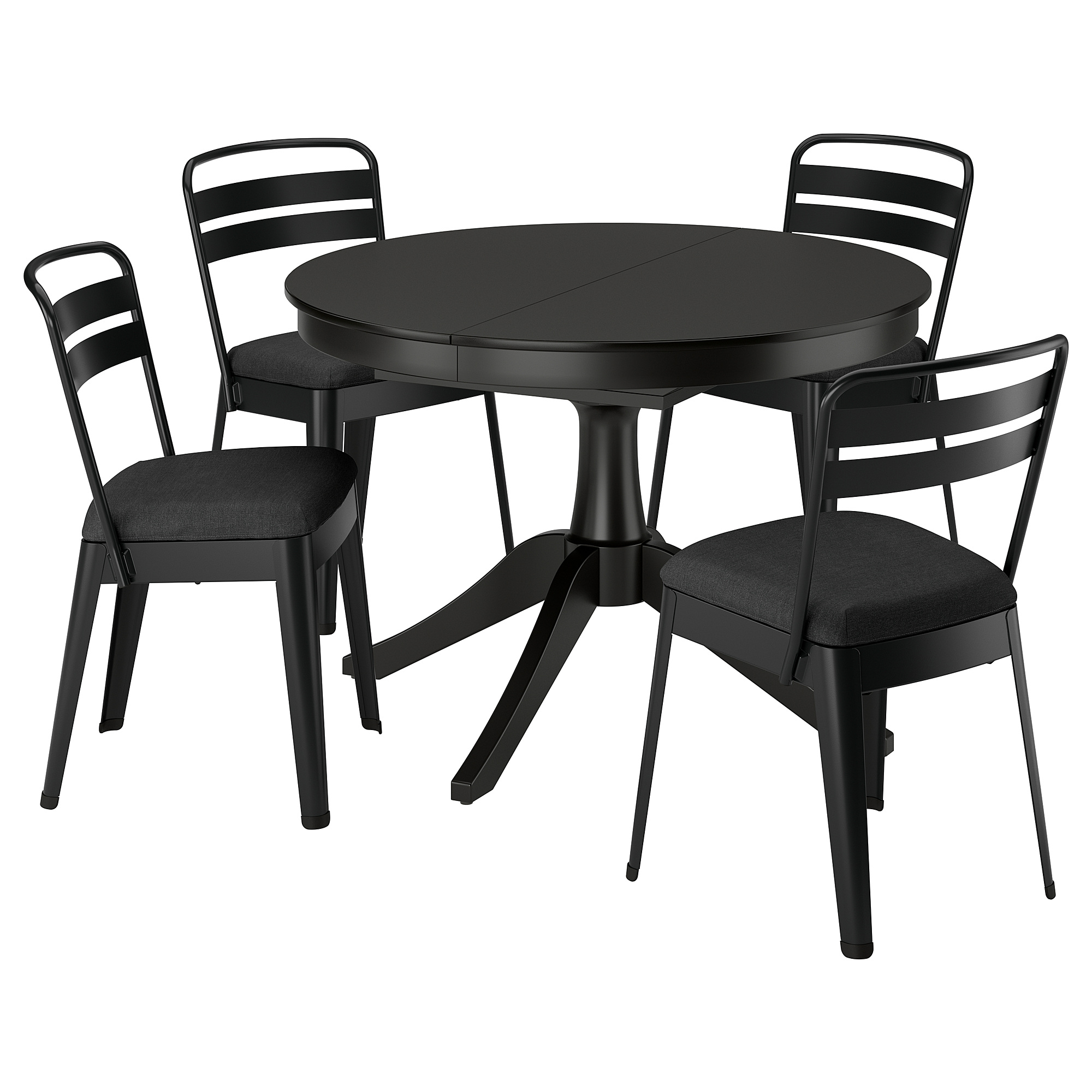 RAMSNÄS/ROSENTORP table and 4 chairs