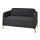 LINANÄS - 2-seat sofa, Vissle dark grey | IKEA Hong Kong and Macau - PE808061_S1