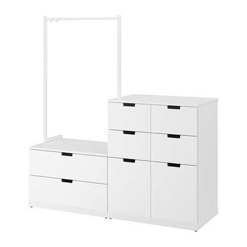 NORDLI chest of 8 drawers