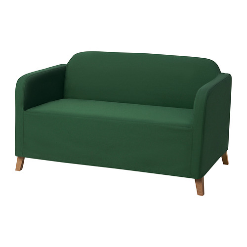 LINANÄS sofa protector for 2-seat sofa