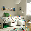 SLÄKT bed frame with slatted bed base