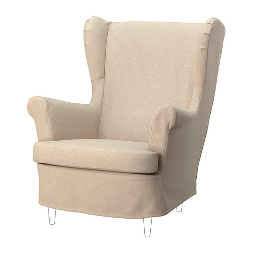 STRANDMON slipcover for wing chair