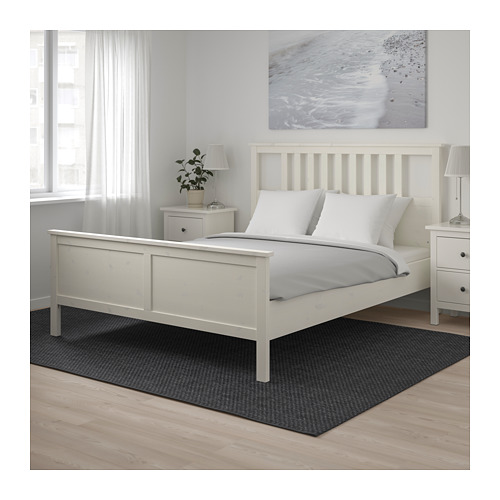 HEMNES bed frame, LURÖY, double IKEA Hong Kong and Macau