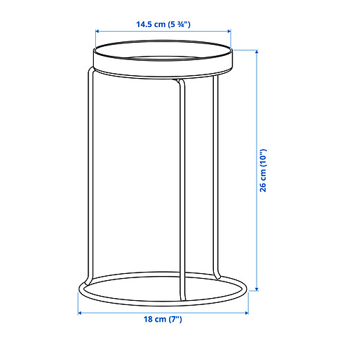 LÅNGNÄBB 花盆架