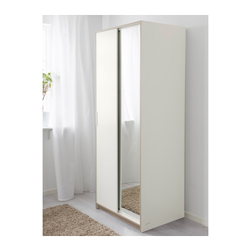 TRYSIL wardrobe, white/mirror glass IKEA Hong Kong and Macau