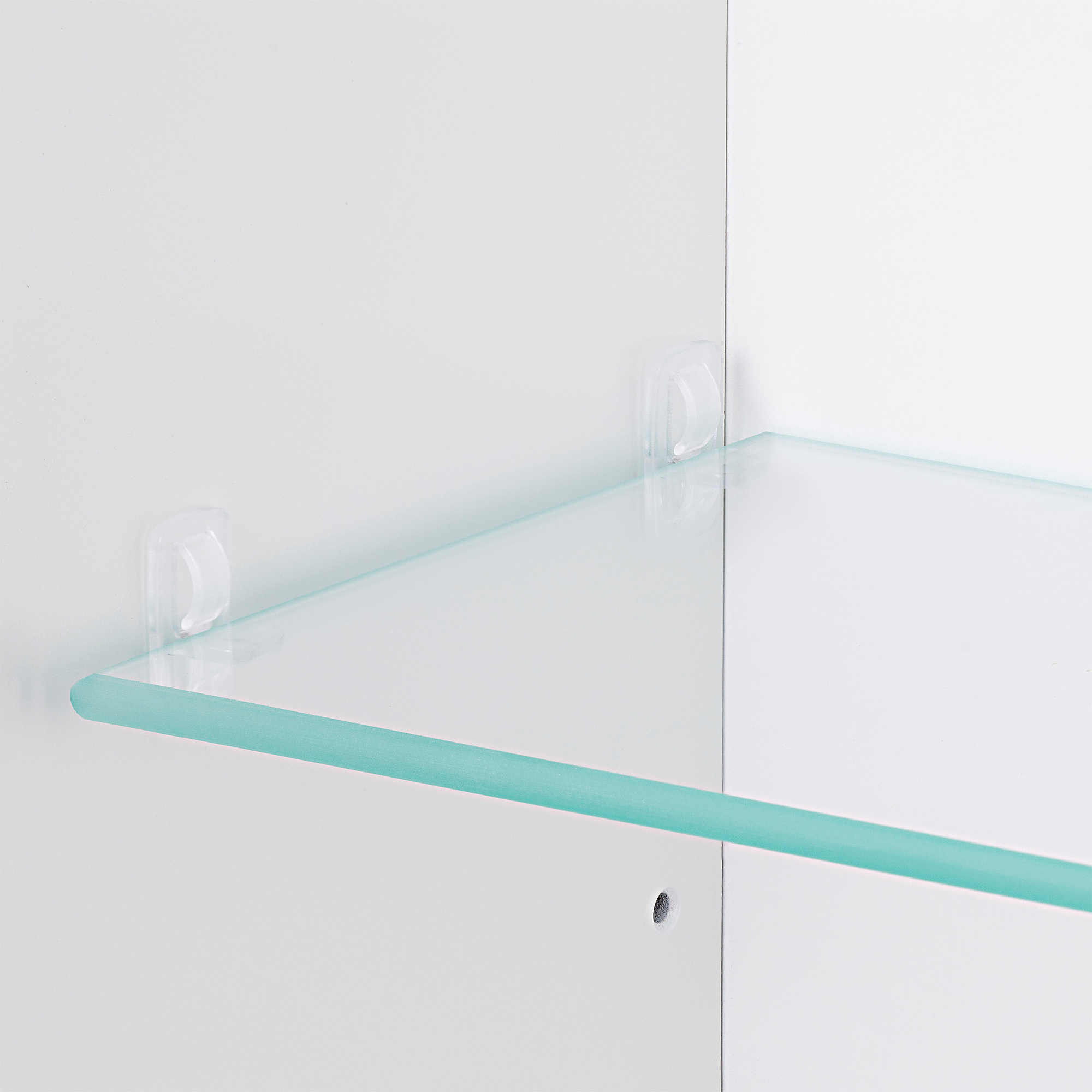 TREASJÖN mirror cab 2 door/built-in lighting