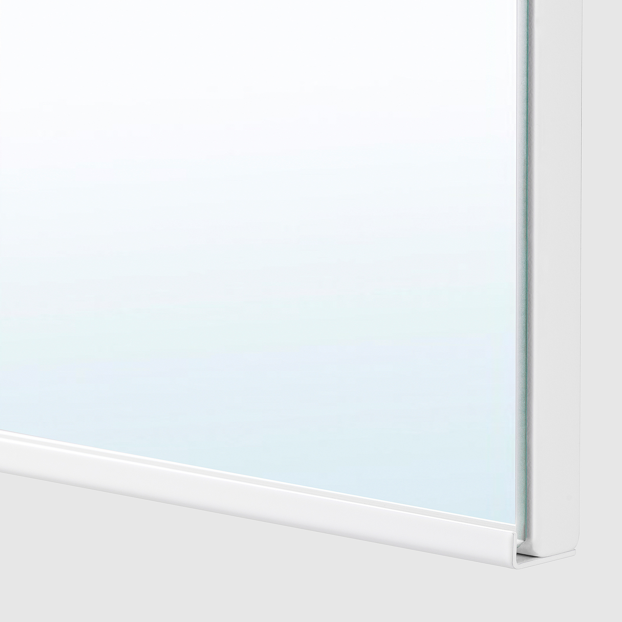 TREASJÖN mirror cab 2 door/built-in lighting