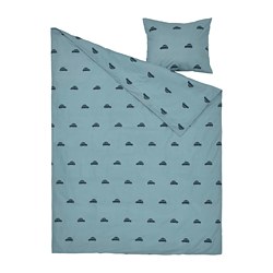 BARNDRÖM - 被套枕袋套裝, 心 白色/粉紅色 | IKEA 香港及澳門 - PE808495_S3