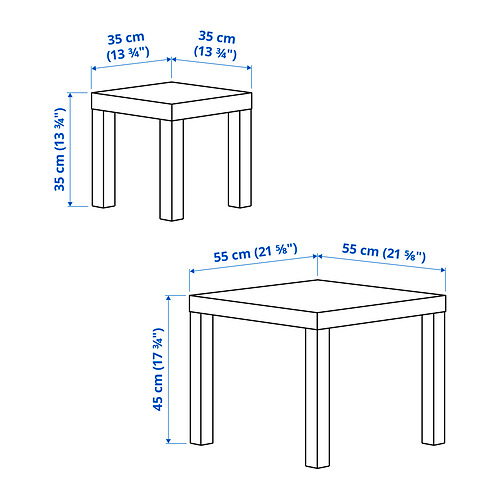 LACK 茶几，2件套裝
