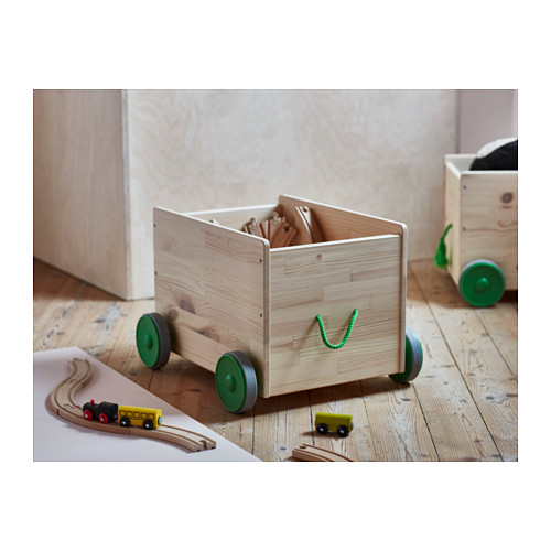 FLISAT toy storage with wheels