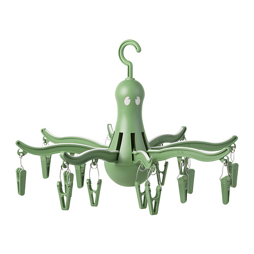 PRESSA hanging dryer 16 clothes pegs