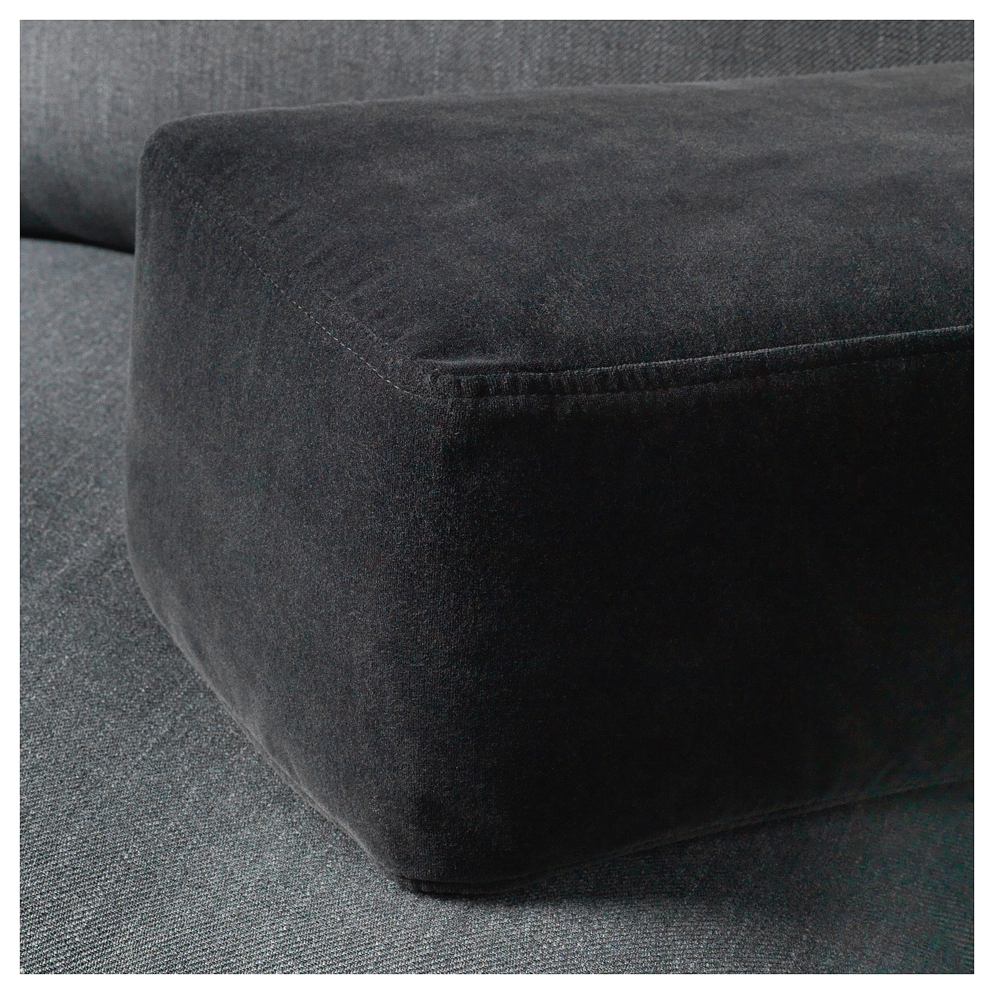 OMTÄNKSAM armrest cushion, Djuparp dark grey IKEA Hong Kong and Macau