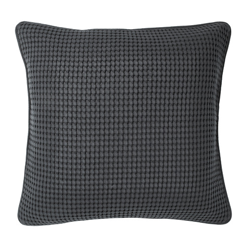 VÅRELD - cushion cover, 50x50 cm, dark 