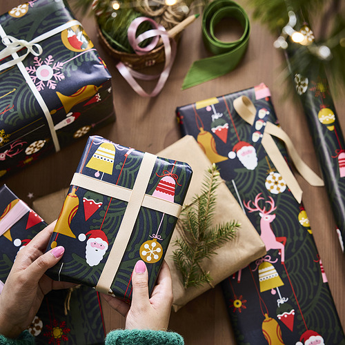 VINTERFINT gift wrap roll
