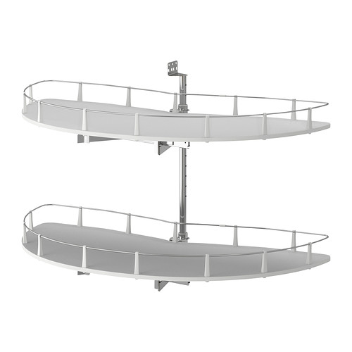UTRUSTA crnr base cabinet pull-out fitting