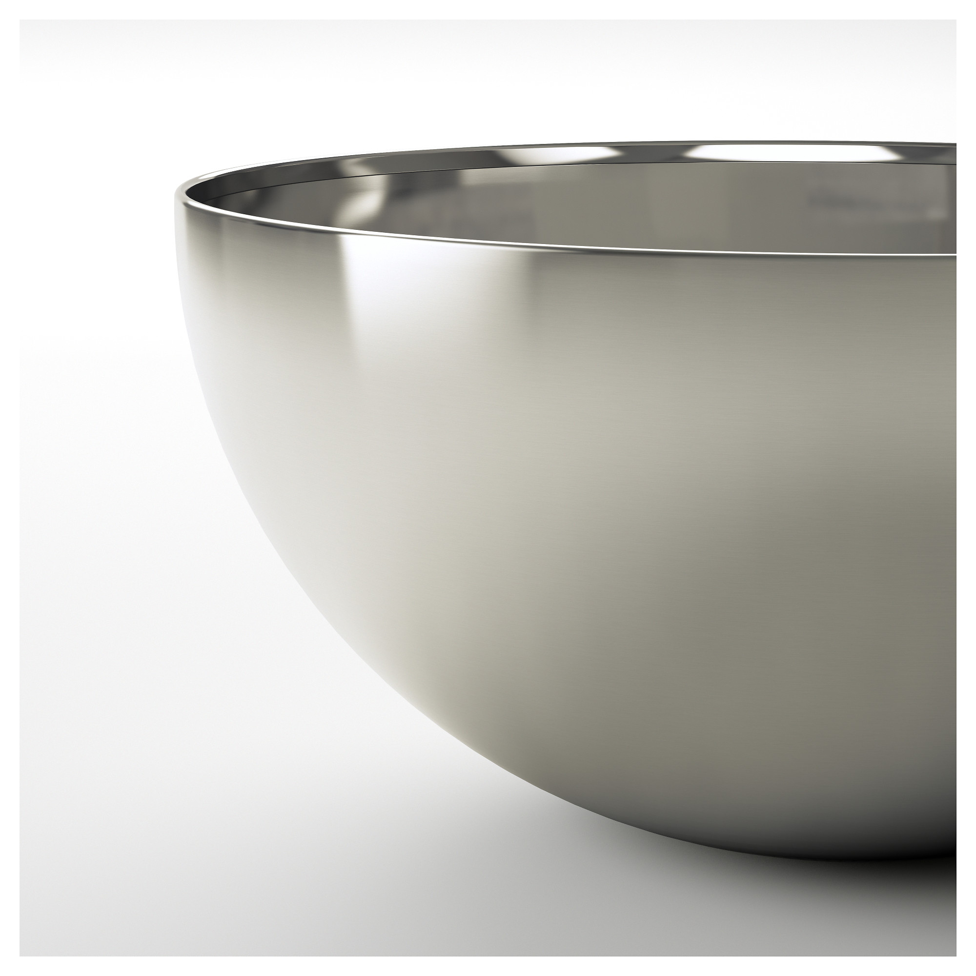 BLANDA BLANK - serving bowl, stainless steel, 20cm | IKEA Hong Kong and