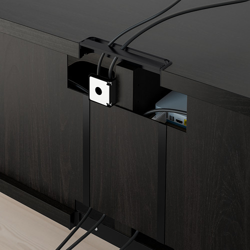 BESTÅ TV bench with drawers