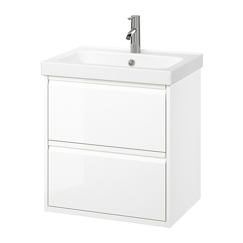 ORRSJÖN/ÄNGSJÖN wash-stnd w drawers/wash-basin/tap