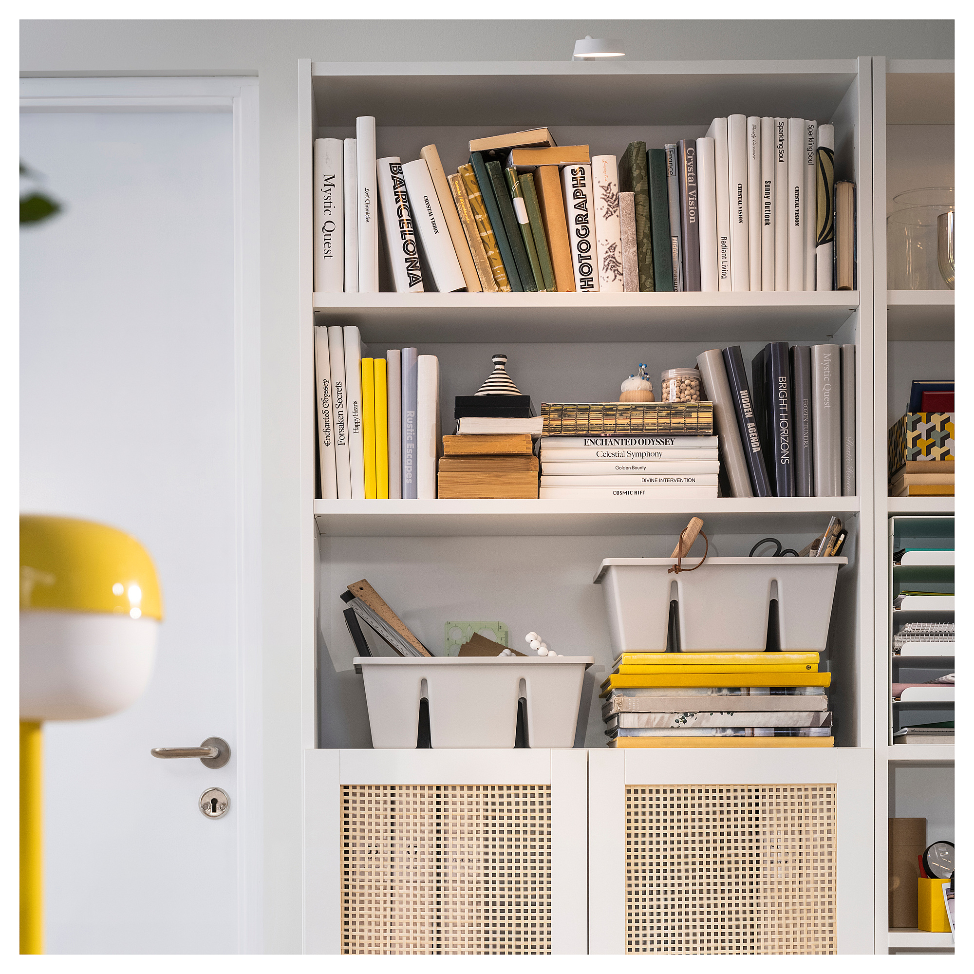 FÅNGGRÖDA insert with compartments