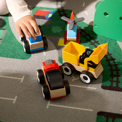 LILLABO 3-piece vehicle set