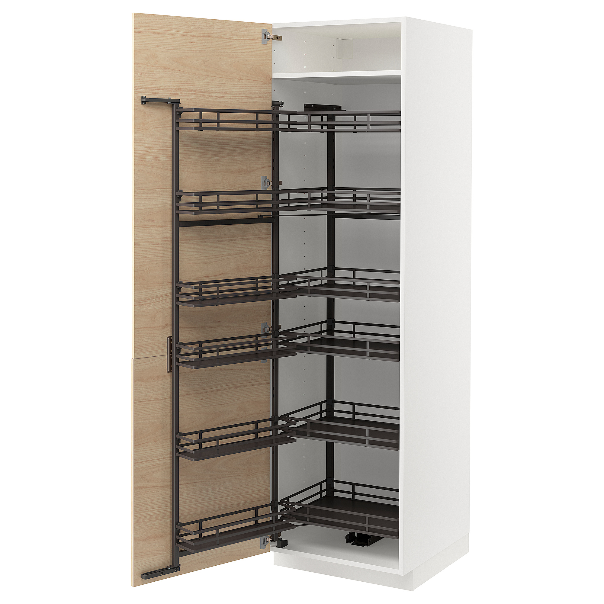 METOD high cabinet with pull-out larder