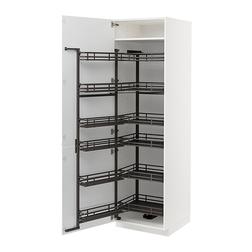 METOD high cabinet with pull-out larder