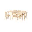 LISABO/LISABO table and 6 chairs