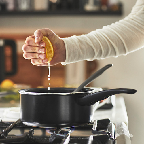 HEMLAGAD saucepan with lid