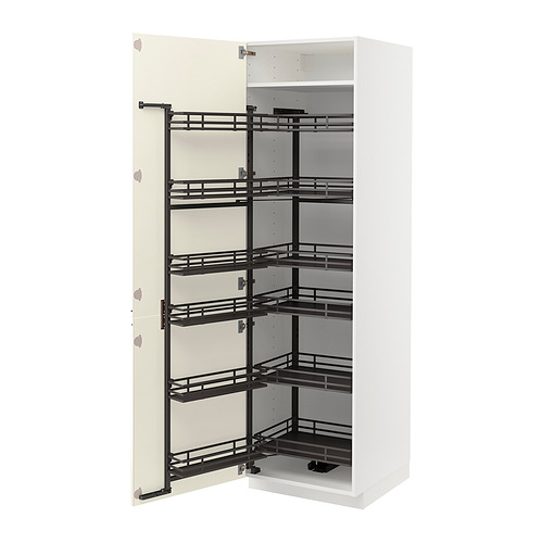 METOD high cabinet with pull-out larder