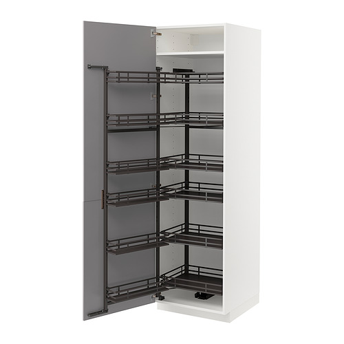 METOD high cabinet with pull-out larder