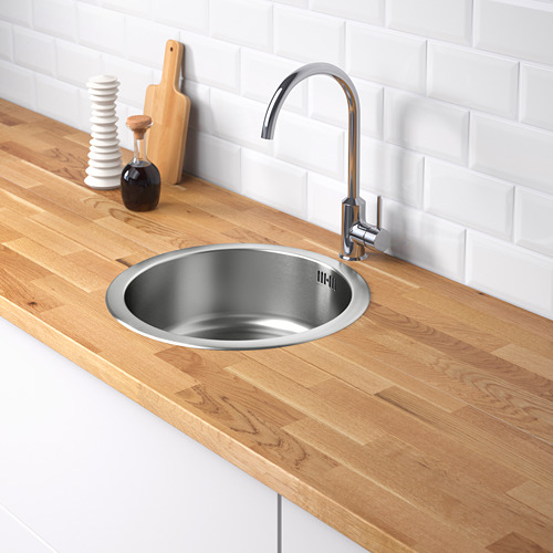 BOHOLMEN single-bowl inset sink