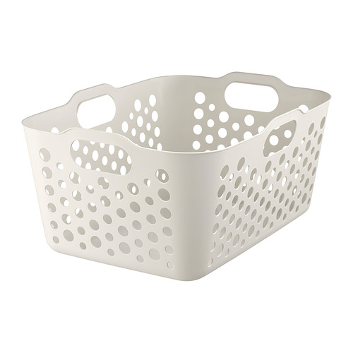 SLIBB - laundry basket, white, 38 l | IKEA Hong Kong and Macau - PE995057_S4