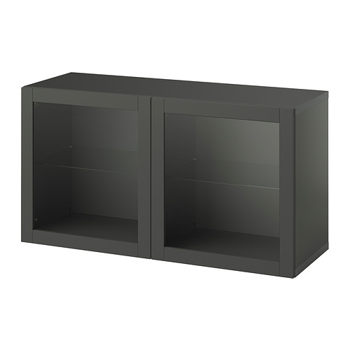 BESTÅ shelf unit with doors