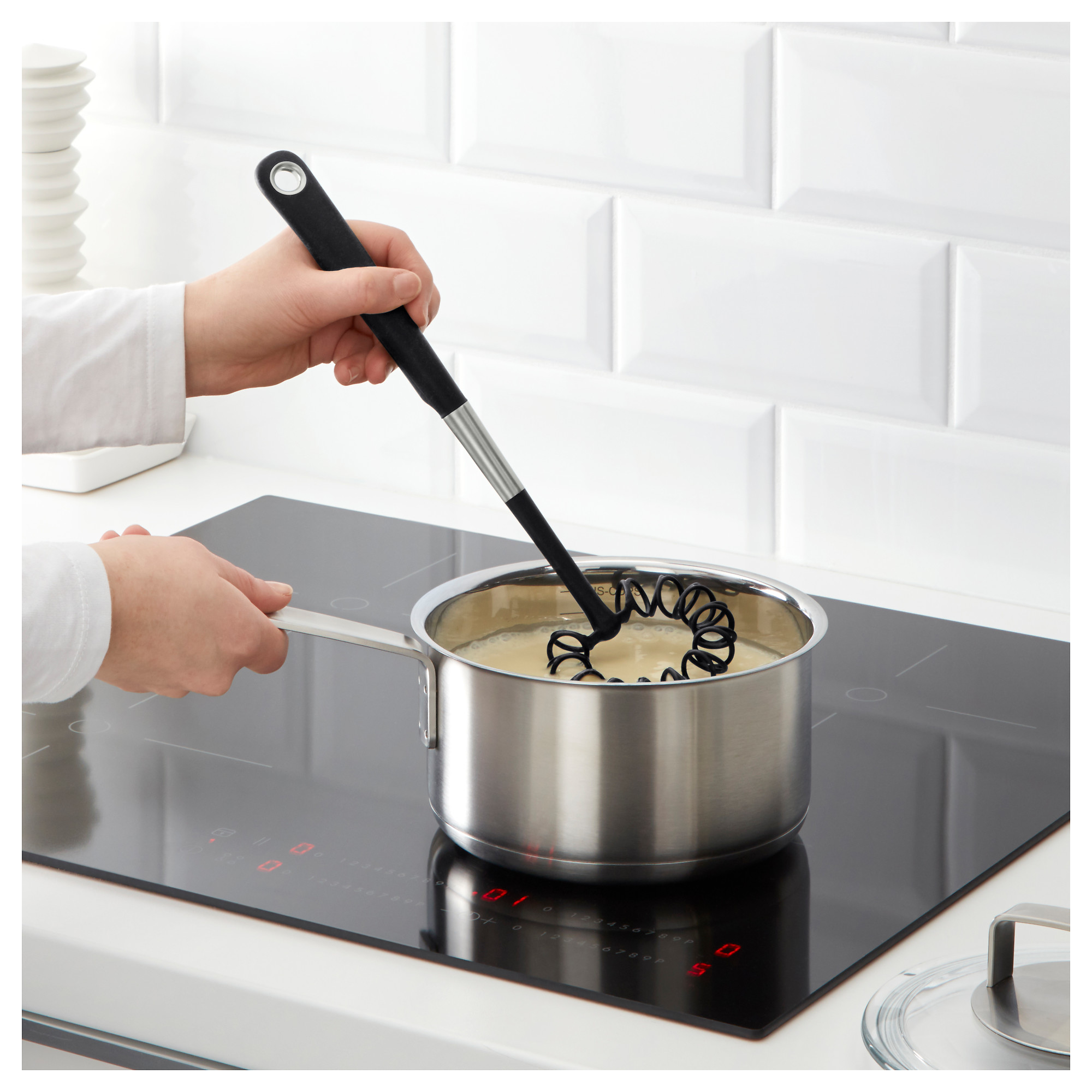 IKEA 365+ HJÄLTE whisk, stainless steel/black IKEA Hong Kong