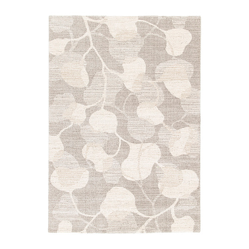 ÄLSKEGRAS - 短毛地氈, 灰色 米黃色/樹葉圖案, 160x230 厘米 | IKEA 香港及澳門 - PE995104_S4